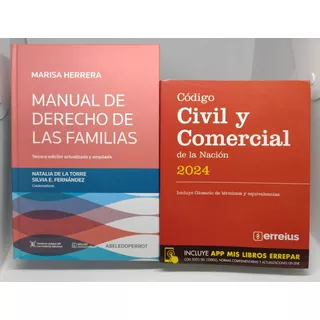 Pack Manual Derecho De Las Familias Y Codigo Civil Nacion