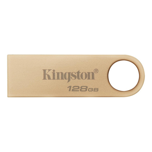 Memoria Usb 3.2 Kingston Datatraveler Se9 G3 128gb Color Dorado