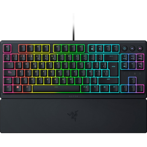 Teclado Razer Ornata V3 Tenkeyless Multimedia Rgb 8 Zonas Us Color del teclado Negro