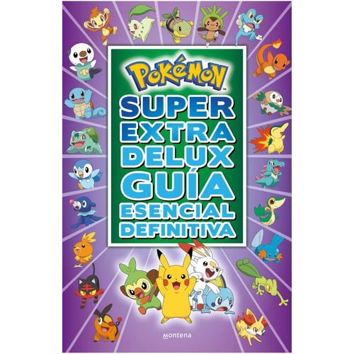Pokémon súper extra delux: Guía esencial definitiva, de Varios autores. Serie 9585155435, vol. 1. Editorial Penguin Random House, tapa blanda, edición 2022 en español, 2022