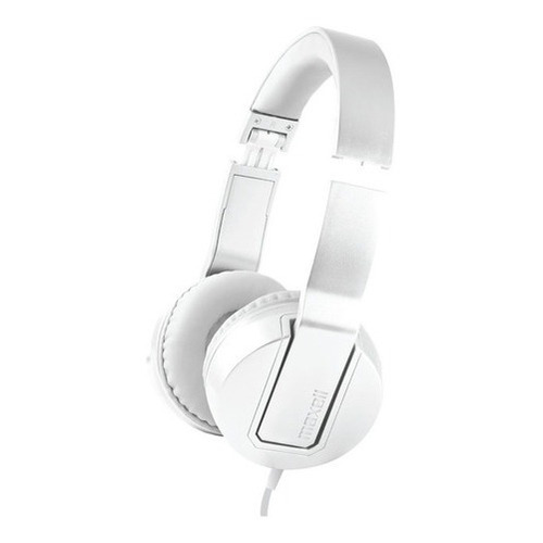 Audifonos Sms-10 Maxell Ajustable Metalz Headphone Trrs 3.5m Color Blanco