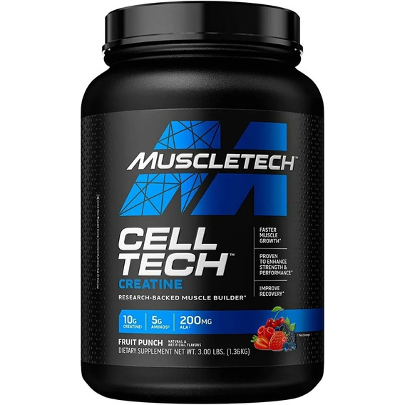 Cell Tech Muscletech - 3 Libras - Fruit Punch