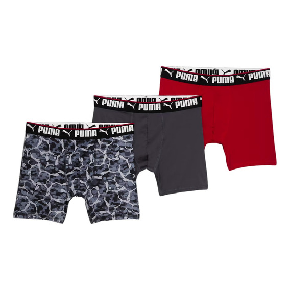 Boxer Deportivo Para Hombre Puma Pack X 3