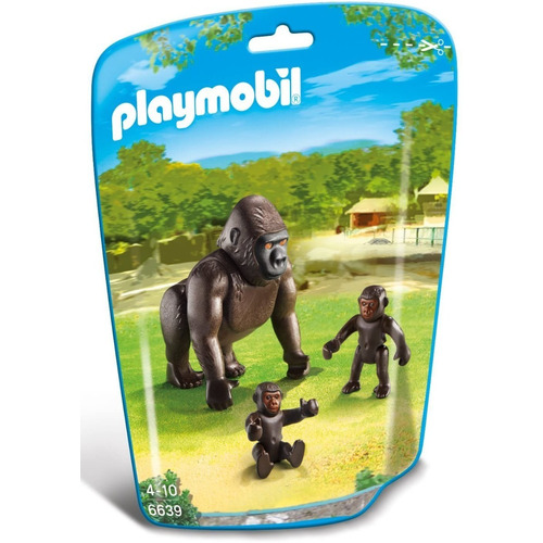 Todobloques Playmobil 6639 Gorilla With Babies!!!