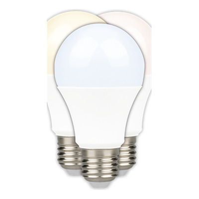 Lampara Led E-27 9w 3 En 1 Calida Neutra Y Fria Tbcin