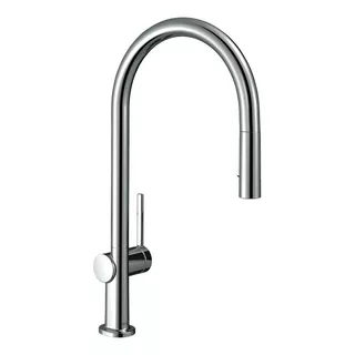 Grifo De Cocina Monocomando Hansgrohe Talis M54 72800 Extensible  Acabado Cromado