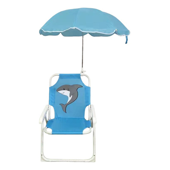 Silla Y Sombrilla Niños Para Playa Camping Plegable Portatil