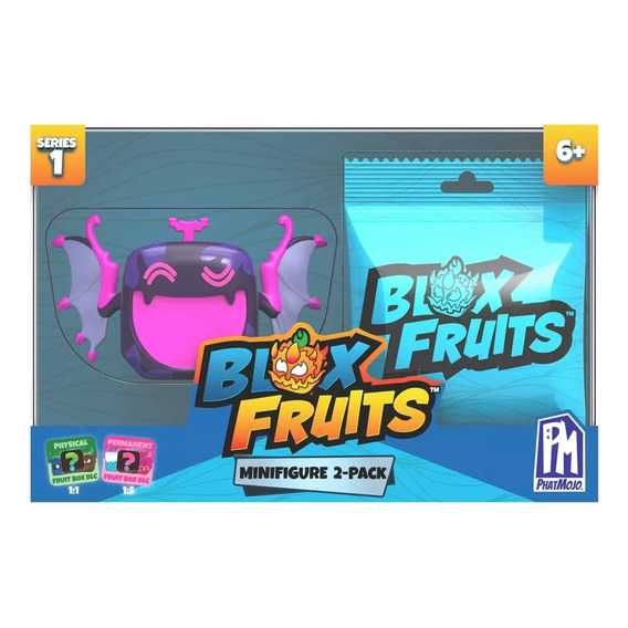Blox Fruits Mini Figura 2pack + 2 Codigos Dlc