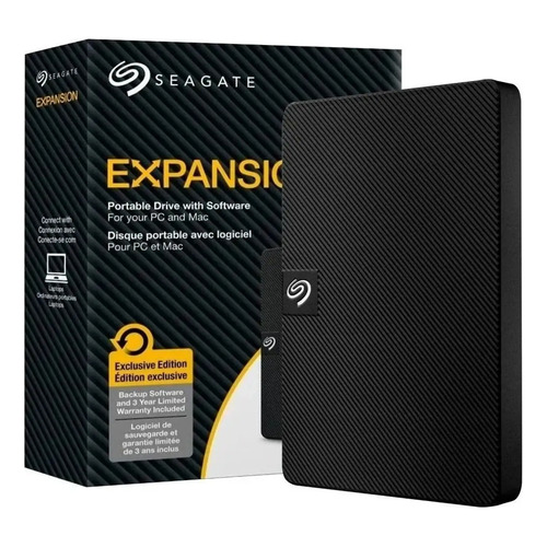 Disco duro externo Seagate Expansion STEA4000400 4TB negro