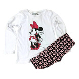 Pijama Niñas Minnie Mouse Retro Manga Larga Original Disney®