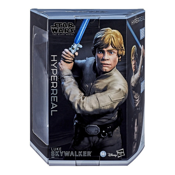 Figura Luke Skywalker Star Wars Hyperreal The Black Series