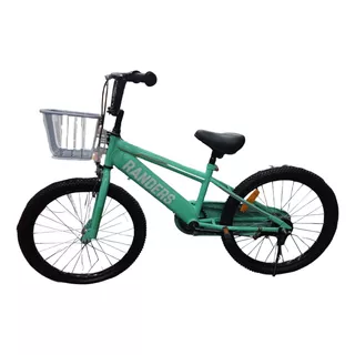 Bicicleta Randers De Niño Rodado 20 Color Verde Mundogym