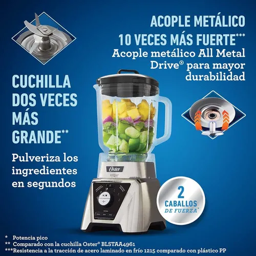 Licuadora Oster Xpert Series BLST3BCAG 2 L Incluye 3 accesorios
