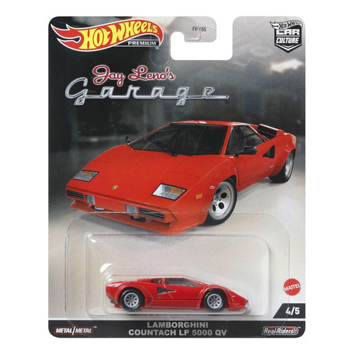 Hot Wheels - Vehiculo Lamborghini Countach Fpy86-hck09