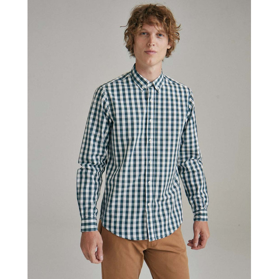 Camisa Giovanni, Hombre, Sport, Slim Fit, Cuadros, Equus