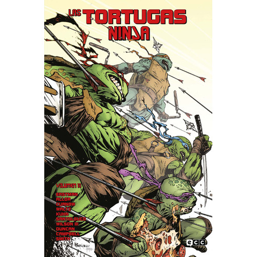 Las Tortugas Ninja Vol. 10, De Eastman, Kevin., Vol. 0. Editorial Ecc Ediciones, Tapa Blanda En Español, 2022