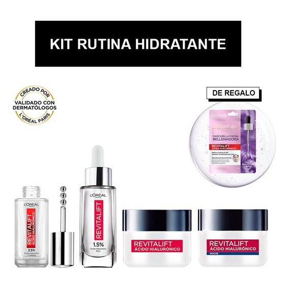 Kit Rutina Hidratante + Mascarilla de regalo 