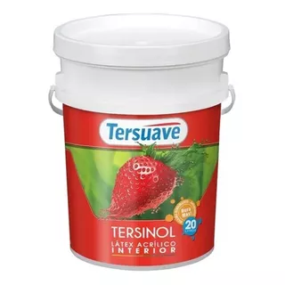 Tersinol Látex Acrílico Tersuave Interior Antihongo Bco 20lt