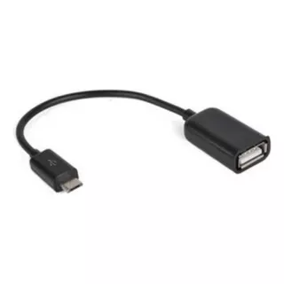 Cable Adaptador Otg Micro Usb Macho A Usb Hembra Marca Wash