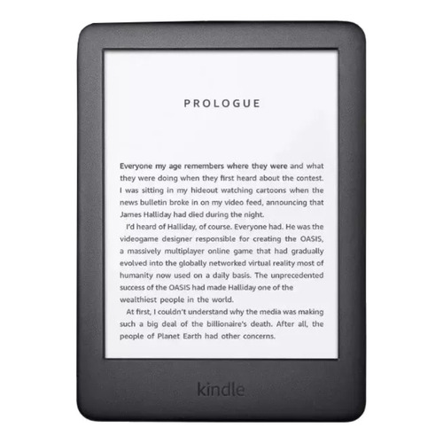 E-Reader Kindle 10 Gen 8GB negro con pantalla de 6" 167ppp