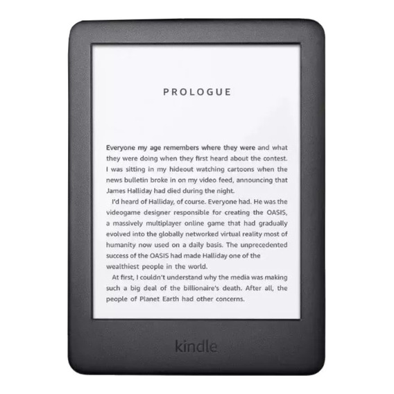 E-Reader Kindle 10 Gen 8GB negro con pantalla de 6" 167ppp