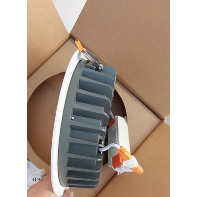 Panel Embutir Circular Led Pro Cob 30w Downlight 110-220v Mc
