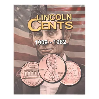  Album Vacio E E U U, P/ Monedas Lincoln Cents 1909-1982.- 