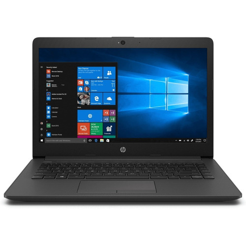 Laptop  HP 240 G7 plateado ceniza oscuro 14", Intel Core i3 1005G1  4GB de RAM 500GB HDD, Intel UHD Graphics G1 (Ice Lake 32 EU) 1366x768px Windows 10 Home