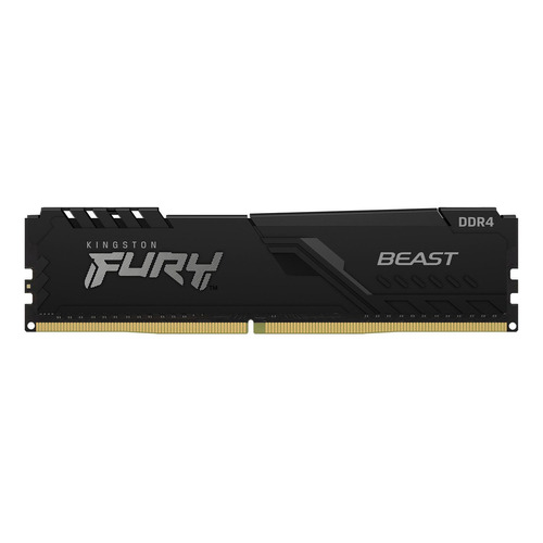 Memoria RAM Fury Beast gamer color negro 16GB 1 Kingston KF432C16BB/16