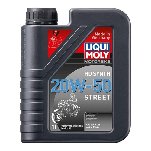 Aceite 20w50 Full Sintetico Liqui Moly 4t