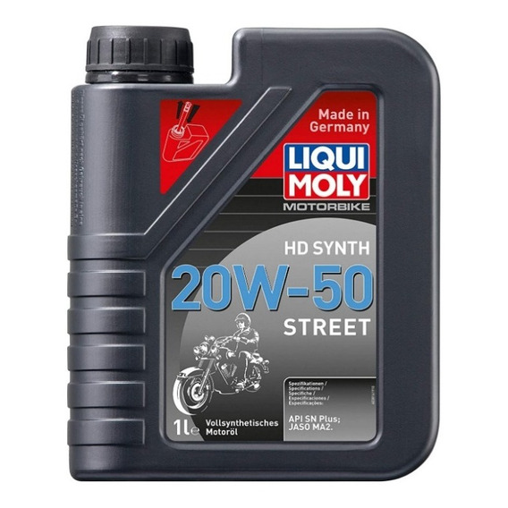 Aceite 20w50 Full Sintetico Liqui Moly 4t