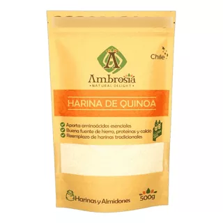 Ambrosia Harina De Quinoa Blanca Sin Gluten 500 G