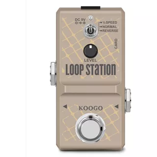 Pedal Looper Gravação Ln-332a Sd Card Koogo Edition    