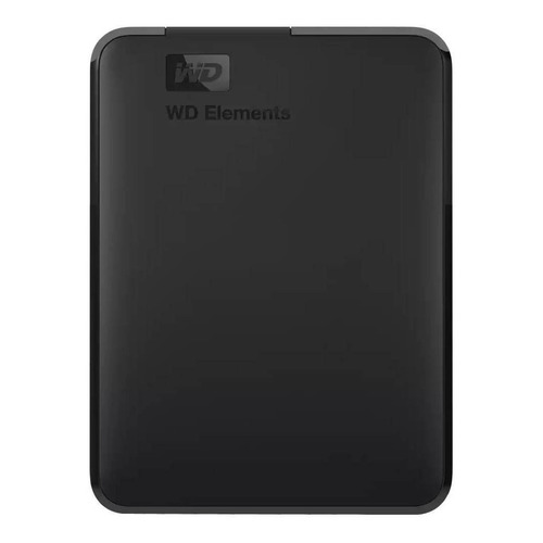 Disco duro externo Western Digital WD Elements Portable WDBUZG0010BBK 1TB negro