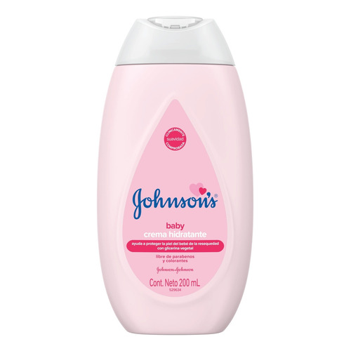  Johnson's Baby Crema Hidratante 200 ml