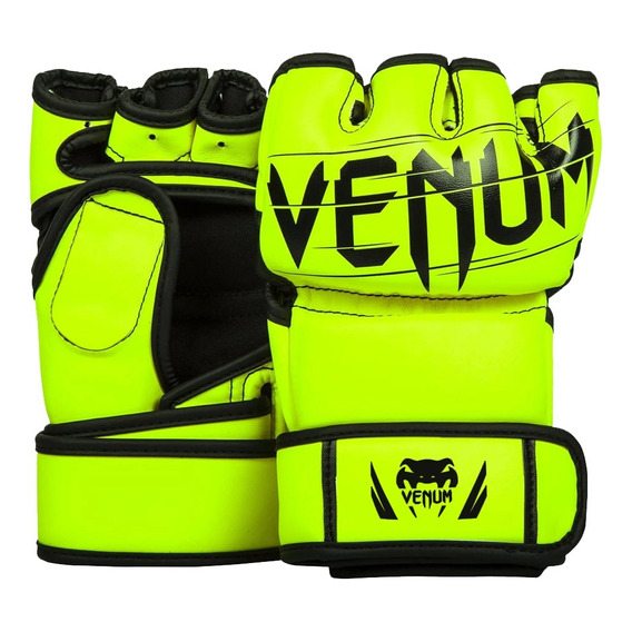 Guantes Mma Verde Limon Standar Importados Premium