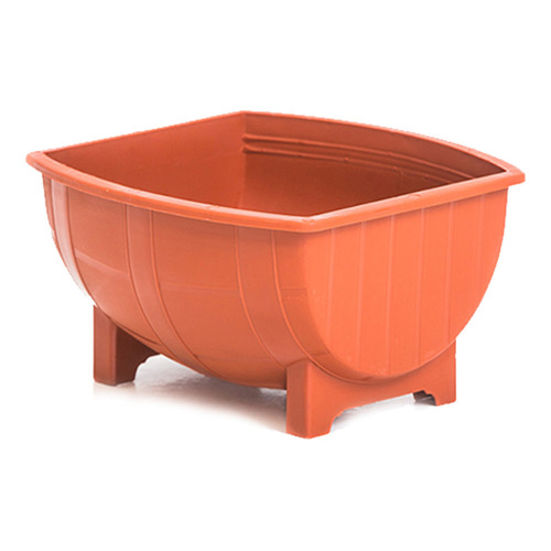 Maceta Plastico Ta Plastic Barrilito N20 Color Terracota