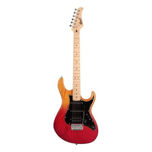 Guitarra eléctrica Cort G Series G200DX double-cutaway de fresno java sunset con diapasón de arce