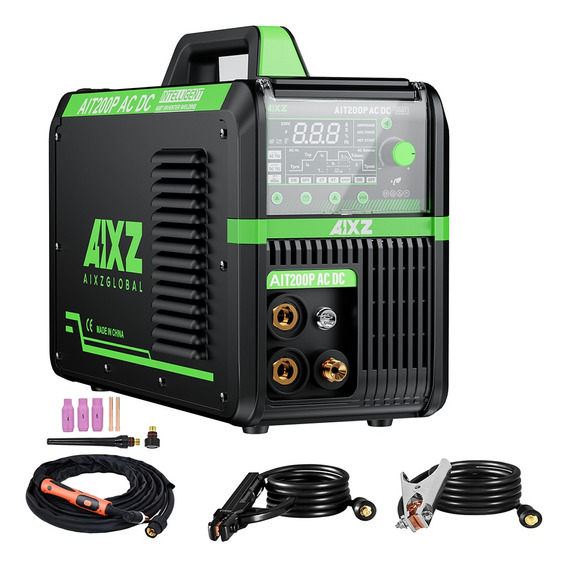 Soldadora Inverter 200a Tig Pulse&tig Acdc&mma&tig Aluminio