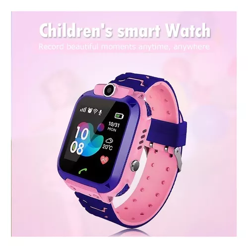 Reloj inteligente para niños Q12 Azul – Digitek Chile