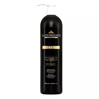 La Puissance Shampoo Nutrición Capilar Con Argan X 1000ml. 