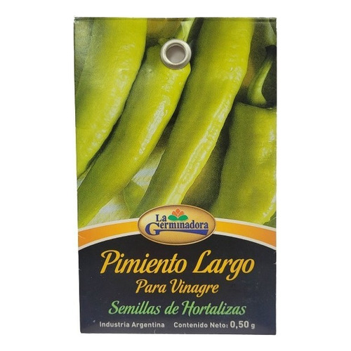 Semilla Pimiento Largo Para Vinagre- La Germinadora- Huerta