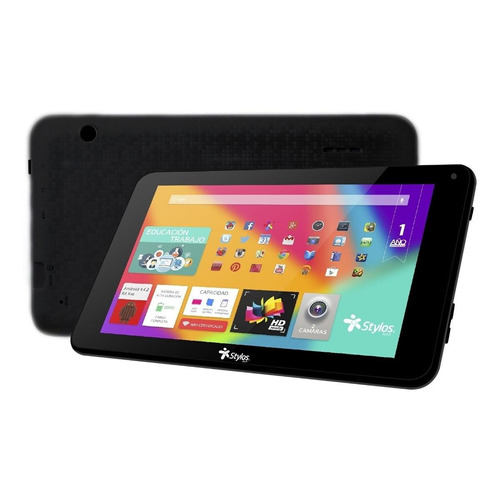 Tablet  Stylos Tech Taris 2.0 STTTA84 7" 8GB negra y 1GB de memoria RAM