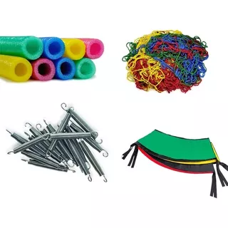 Kit Acessórios Para Cama Elástica 4,27 + Molas 18cm Bg