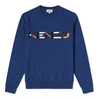 Suéter Kenzo Paris Logo Crew Knit Original Gucci Fendi 