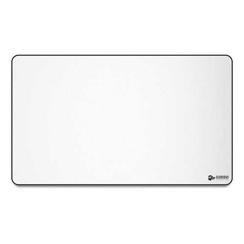 Mouse Pad gamer Glorious G de goma White xl extended 36cm x 61cm x 0.3cm