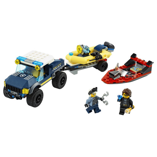 Lego® City: Policía De Élite: Transporte De La Lancha  60272