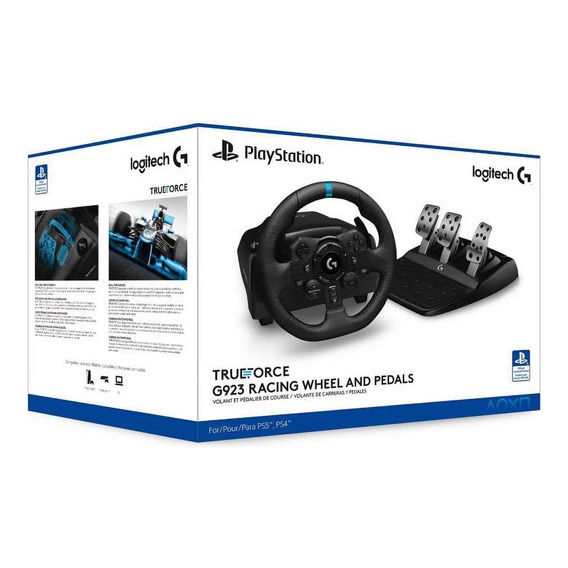 Volante Logitech G923 Trueforce Ps4-ps5- Pc- Boleta