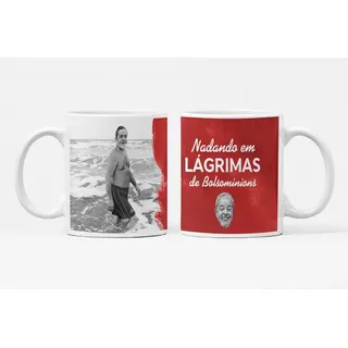 Caneca Do Lula - Nadando Em Lágrimas Dos Bolsominions