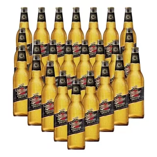 Cerveza Miller Porron Rubia Genuine Draft Pack X24 Unidades